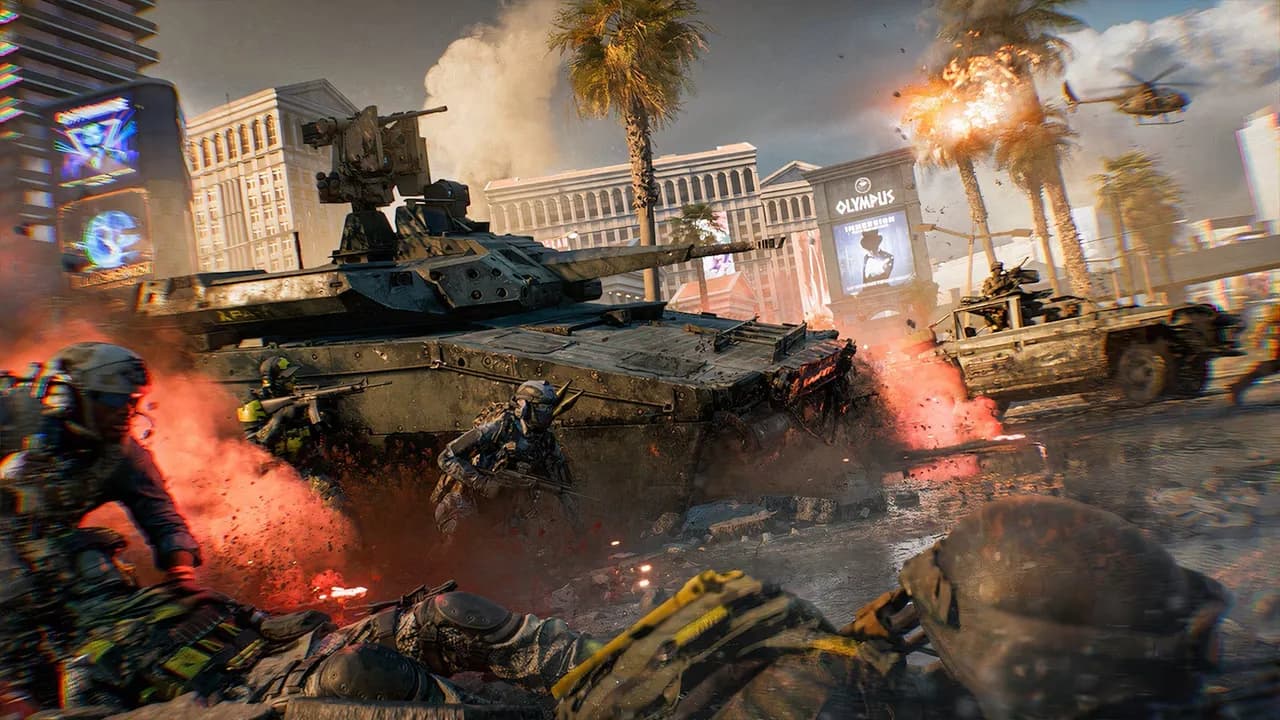 Battlefield 6: la Temporada 5 en Las Vegas trae navegador de servidores y pelotones