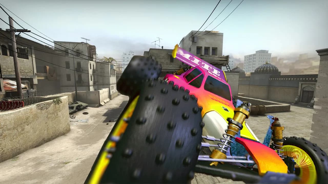 Dust 2 swaps bullets for radio-controlled cars: here's how it looks in Re-Volt