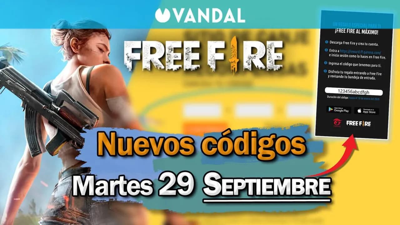 Free Fire MAX drops 20 codes on September 29: redeem them before they expire