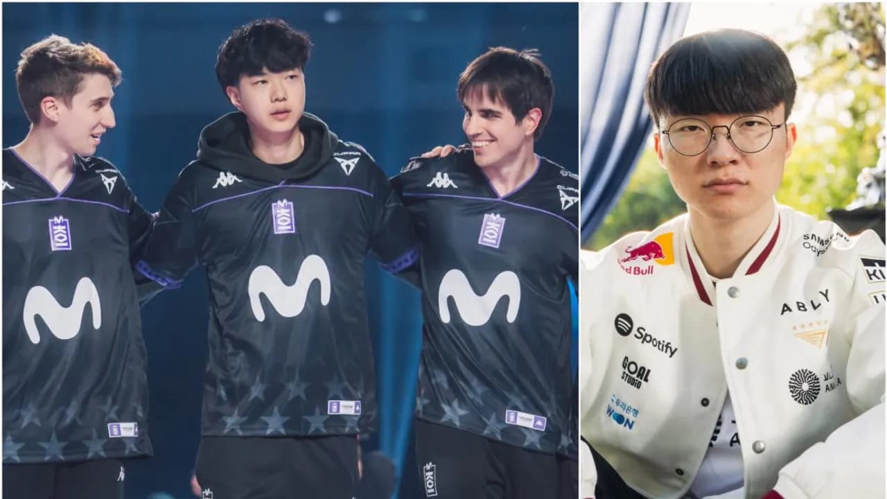 KOI contra T1 en Worlds: la piedra que separa a Ibai de los cuartos