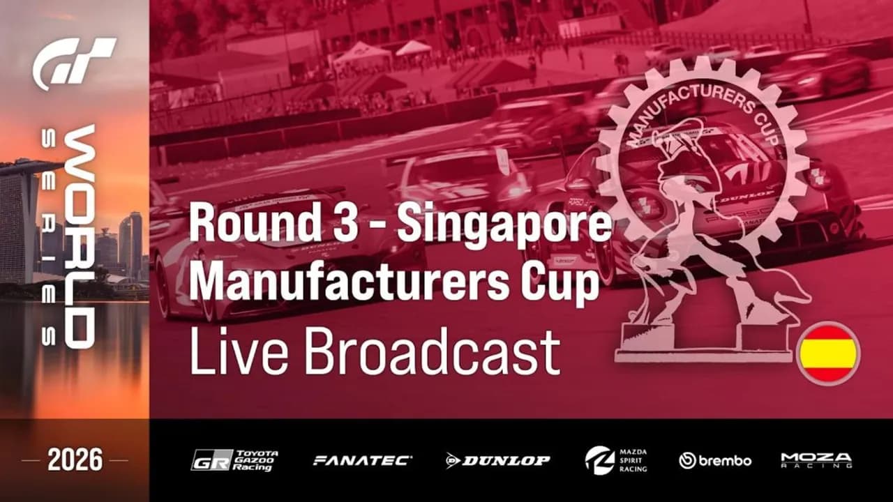 La Gran Turismo World Series aterriza en Singapur: arranca la tercera ronda en directo