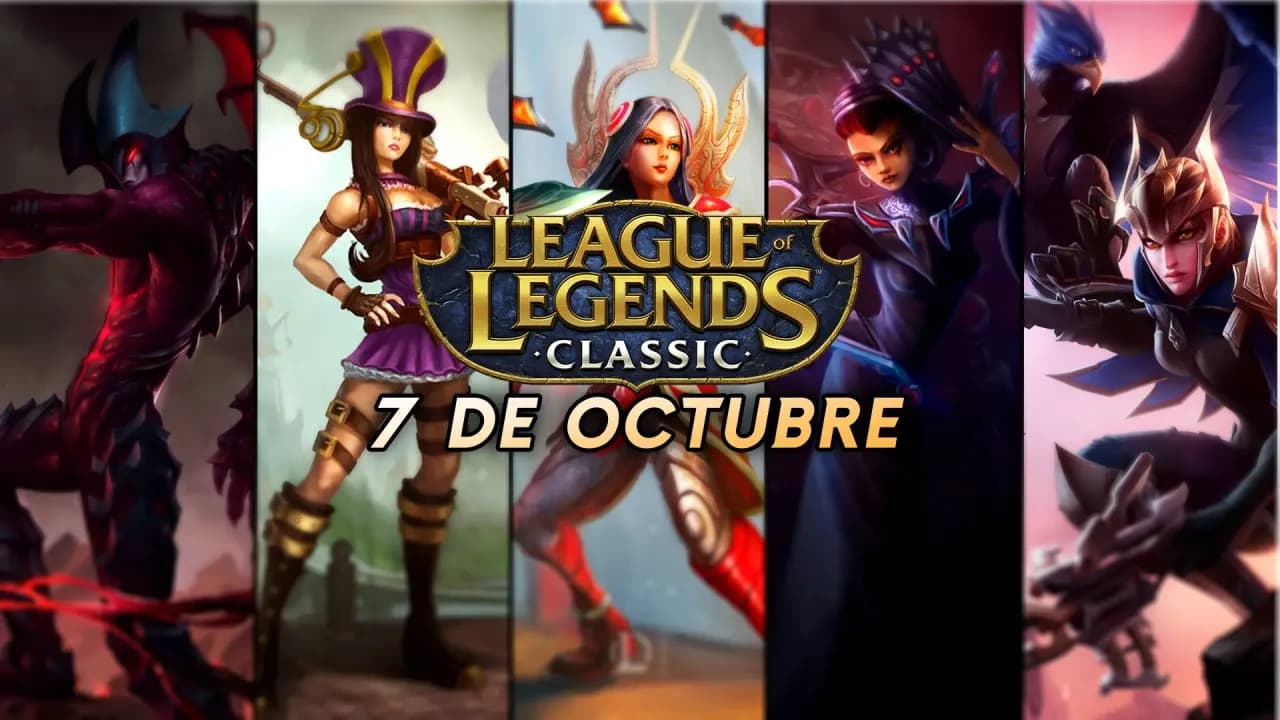LoL Classic adds five champions on October 7: a sign of life or a symbolic gesture?