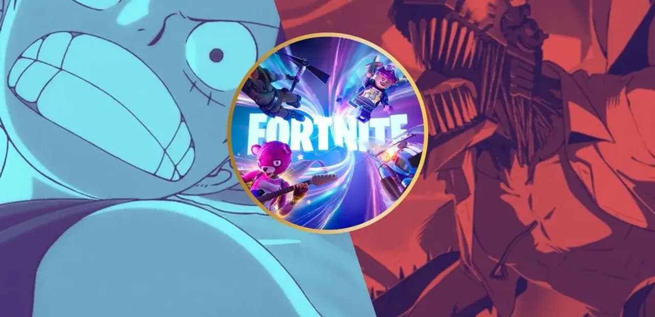 One Piece and Chainsaw Man in Fortnite: Epic Replies with Humor and Fuels the Hype