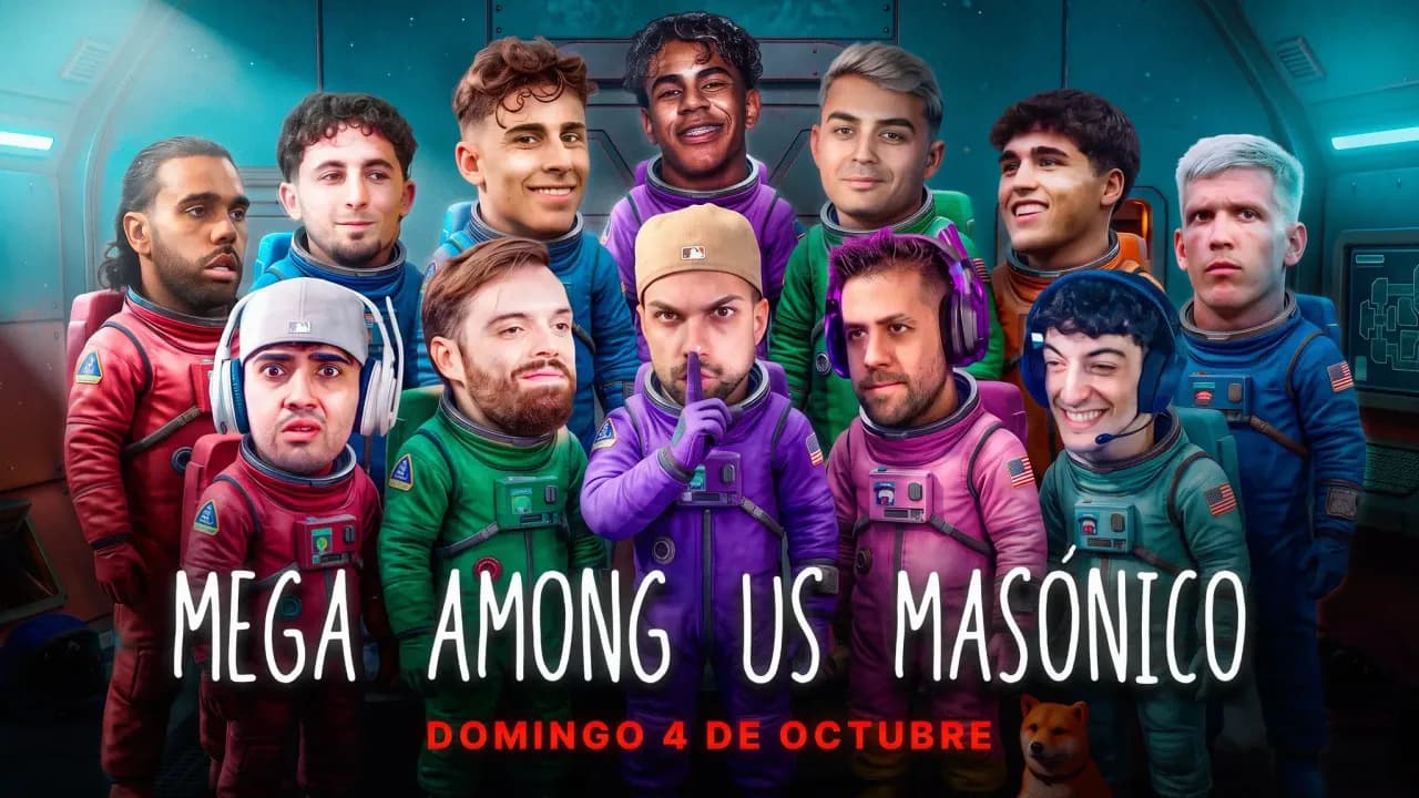 Peereira7 supera los 300.000 espectadores en Twitch y firma un récord con Among Us