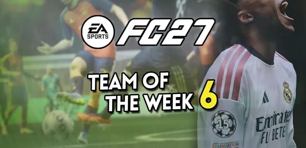 TOTW 6 de EA Sports FC 27: Luis Díaz lidera con 89 un equipo de estrellas y sorpresas