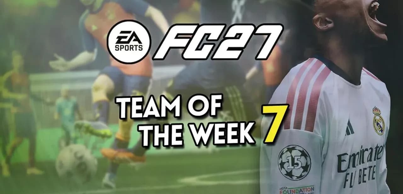 TOTW 7 de FC 27: Mbappé a 93 lidera una semana con Gabriel, Bühl y mucho delantero
