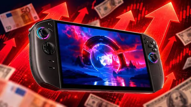 Legion Go 2 a más de 3100 euros: la portátil gamer que dobló su precio en un año (imagen 1)