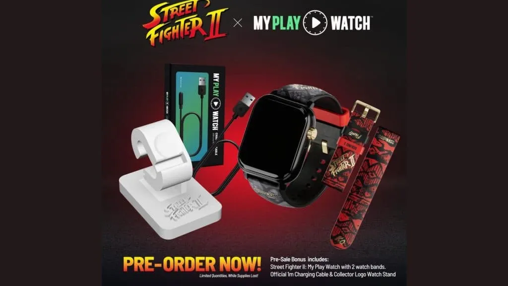 Street Fighter 2 llega a tu muñeca: el smartwatch de 80 dólares que quiere pelea (imagen 1)