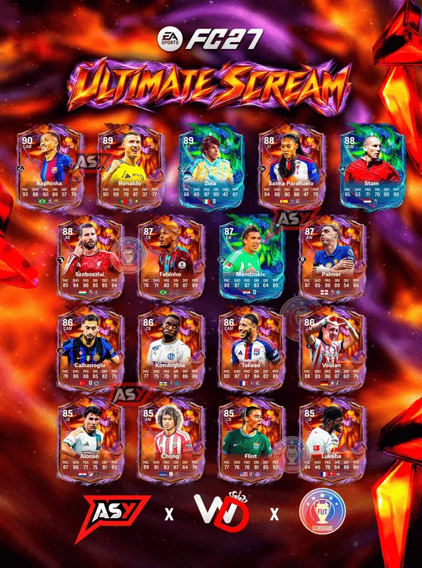 Ultimate Scream irrumpe en FC 27: Raphinha de 90 lidera el Halloween de Ultimate Team (imagen 1)